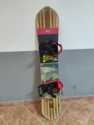 Tabla Snowboard DC Botas y Fijaciones