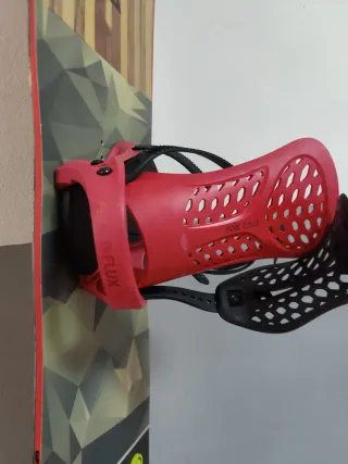 Tabla Snowboard DC Botas y Fijaciones