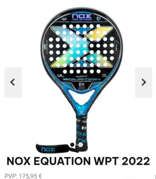Pala Padel NOX Equation WPT 2022