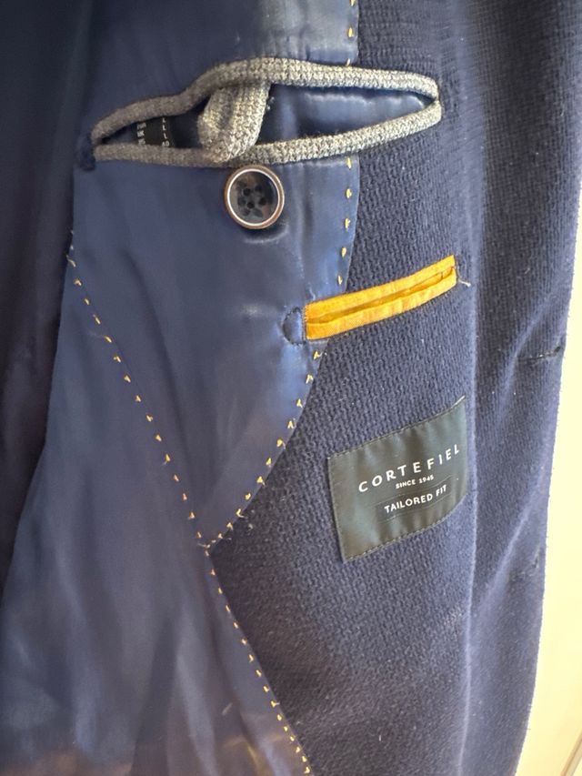 Americana azul Cortefiel Talla M