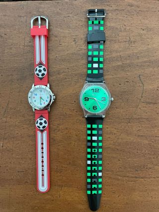 2 Relojes Infantiles/Juveniles