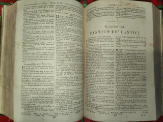 Sacra Bibbia 1893 - Antico e Nuovo Testamento