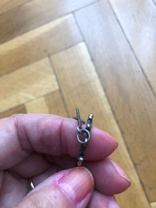 Anillo Plata Rosario Cruz 16.5mm