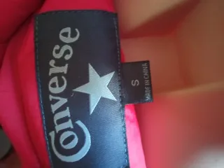 Chaqueta Converse Hombre Talla M Azul/Roja
