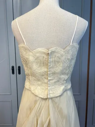 Vestido de Novia Color Vainilla