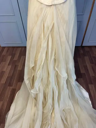 Vestido de Novia Color Vainilla