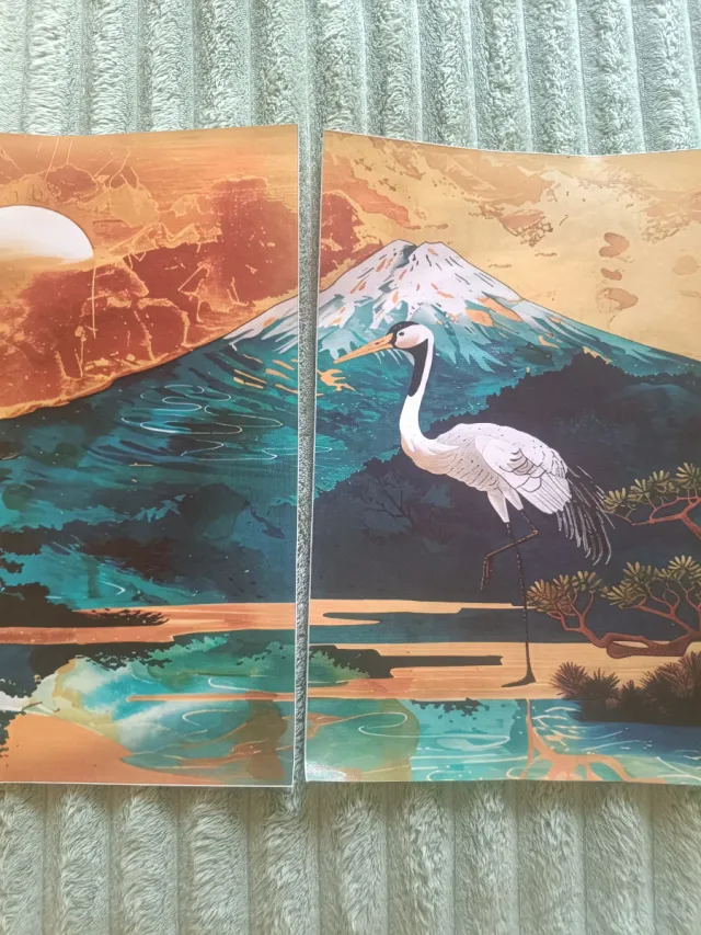 Stampe giapponesi su tela