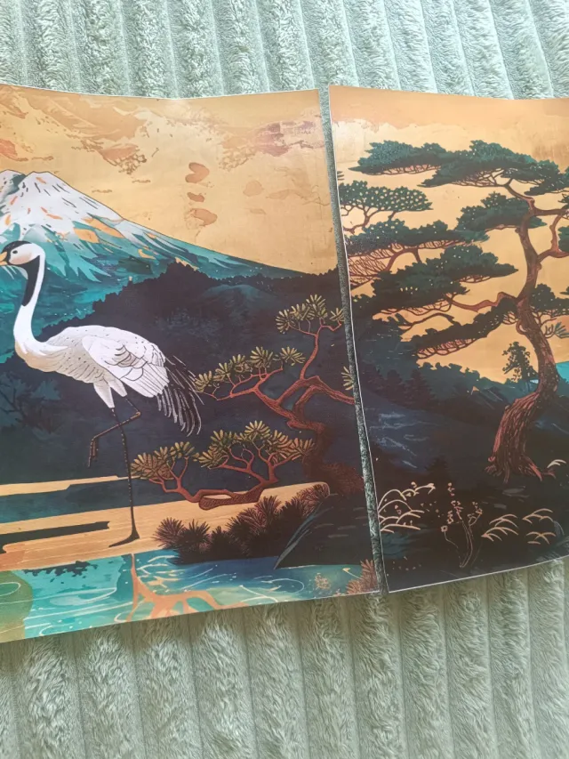 Stampe giapponesi su tela