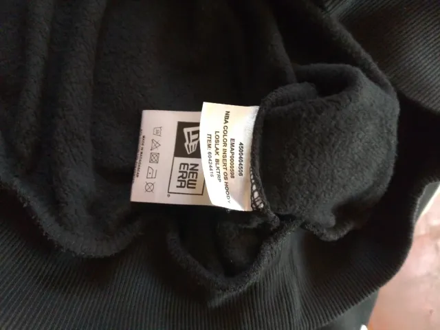 Felpa New Era Lakers Nera Viola Invernale