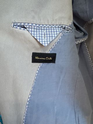 Americana beige Massimo Dutti
