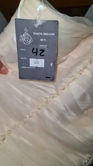 Vestido de Novia Rosa y Blanco NUEVO