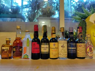 Bottiglie Miniatura Collezione Varia