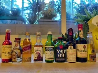 Bottiglie Miniatura Collezione Varia