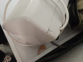 Consola Aire Caliente Blanca