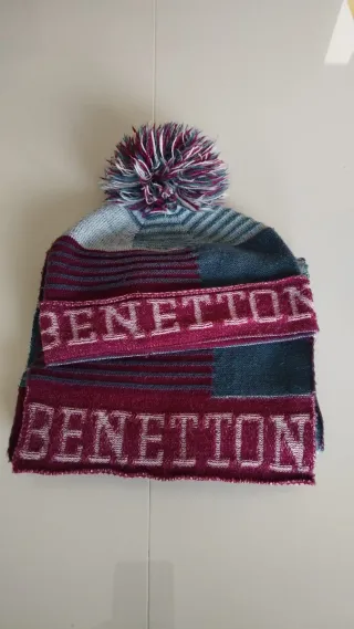 Conjuntos Benetton Gorro y Bufanda