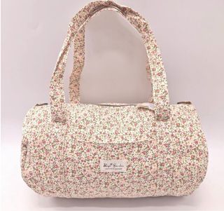 Bolso viaje gimnasio Barrel Flor Liberty Algodón