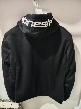 Sudadera Alpinestars Negra Moto Ciudad