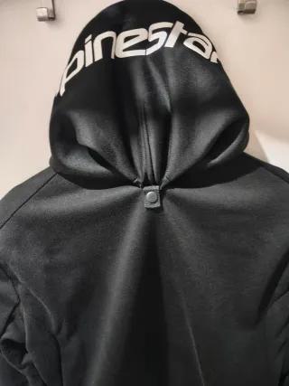 Sudadera Alpinestars Negra Moto Ciudad