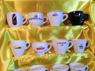 Tazzine caffè pubblicitarie - Set 16 pezzi