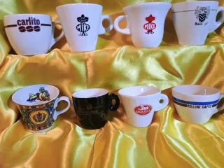 Tazzine caffè pubblicitarie - Set 16 pezzi