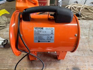 Extractor/Ventilador Vevor 145W Naranja
