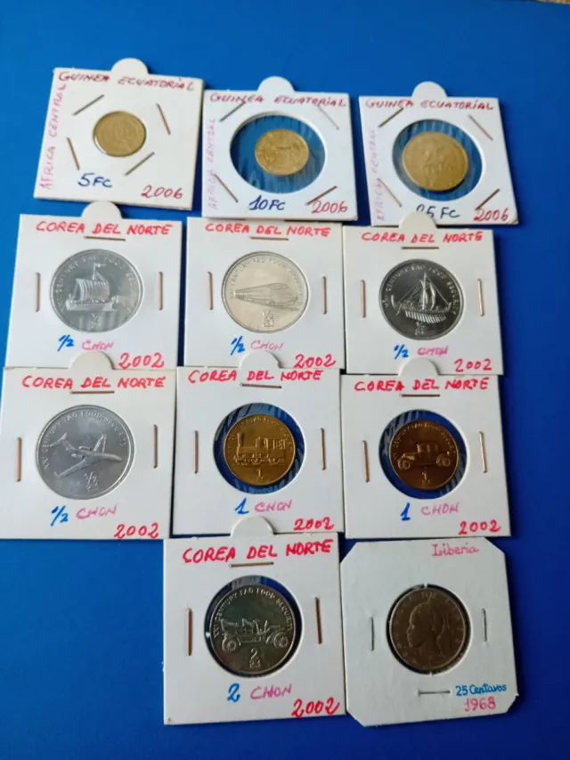 Lote monedas