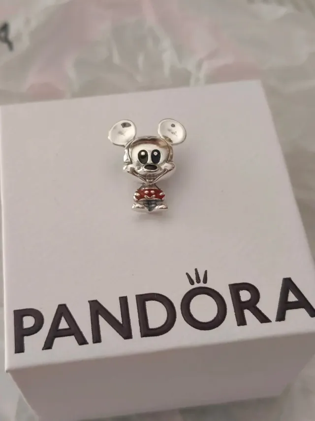 Charm Mickey Mouse Pandora Plata 925