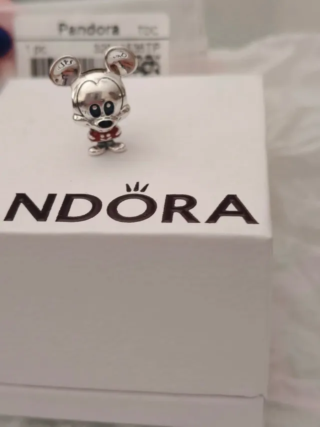 Charm Mickey Mouse Pandora Plata 925