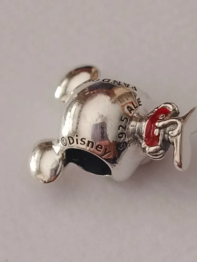 Charm Mickey Mouse Pandora Plata 925