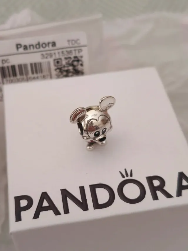 Charm Mickey Mouse Pandora Plata 925