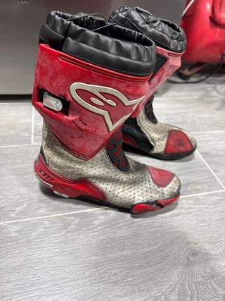 Botas Alpinestars Toni Elias Usadas