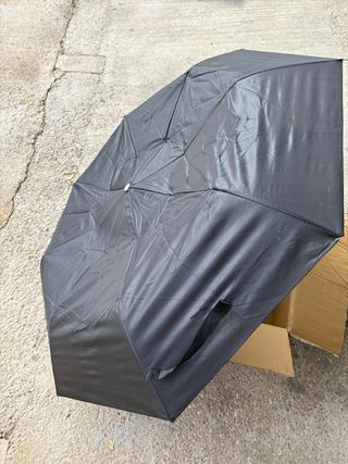 Paraguas negro + funda (19 unidades)