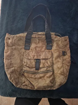 Bolso Tous Beige y Marrón