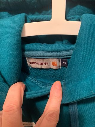 Sudadera Carhartt Turquesa Talla S