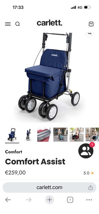 Andador Carlett Comfort Assist