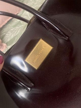 Bolso Bimba y Lola charol granate