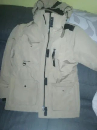 Chaqueta de invierno beige