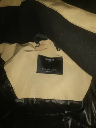 Chaqueta de invierno beige