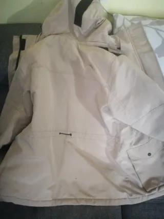 Chaqueta de invierno beige