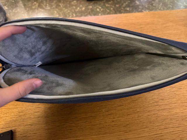 Custodia portatile 14 blu