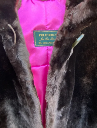 Chaquetón Moutón Marrón José Luis López