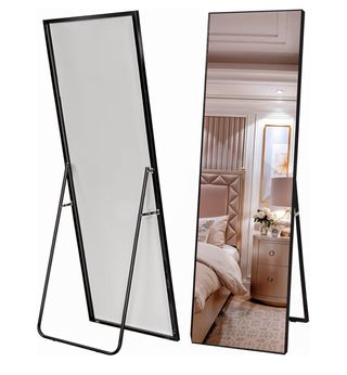 Espejo cuerpo entero negro. Medidas 150x40