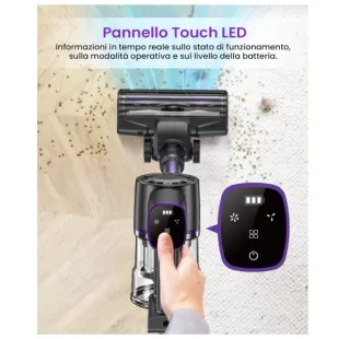 Aspirapolvere Senza Fili 450W 40KPa 50 Min