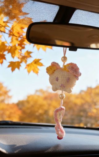 Colgante Amigurumi Lana Poliéster