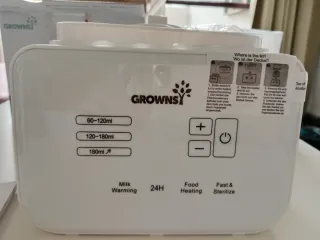 Calentador y Esterilizador Biberones Grownsy