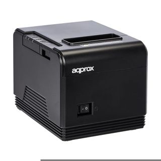 Approx APPPOS80AM - Impresora Térmica de Tickets, 200 mm/s, Papel 80 mm, Corte Automático y Manual, Negro