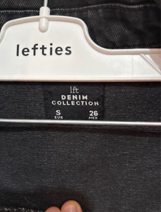 Chaqueta tejana Lefties desgastada