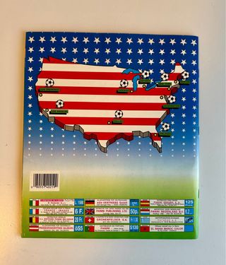 Album Cromos Mundial USA 94 Panini