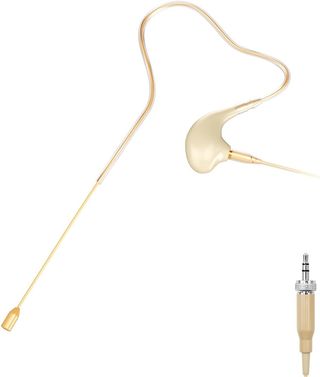 Micrófono Diadema Headworn Beige/Dorado