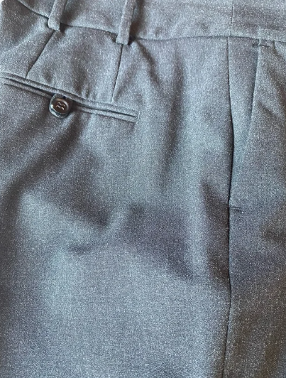 Pantalón Zara Gris Marengo Talla 38